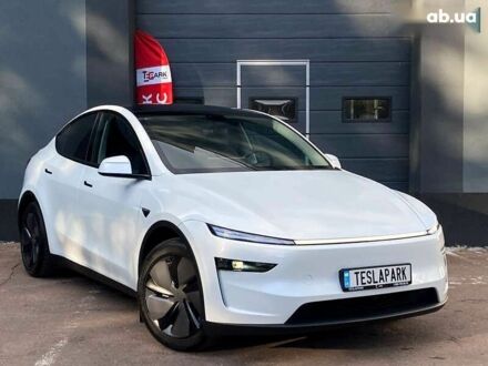 Тесла Model Y 2025 у Києві на Automoto.ua Тесла Model Y, об'ємом двигуна 0 л та пробігом 1 тис. км за 58686 $, фото 1 на Automoto.ua