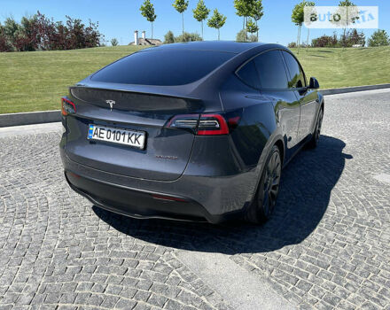 Сірий Тесла Model Y, об'ємом двигуна 0 л та пробігом 15 тис. км за 58999 $, фото 1 на Automoto.ua