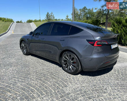 Серый Тесла Model Y, объемом двигателя 0 л и пробегом 15 тыс. км за 49999 $, фото 21 на Automoto.ua