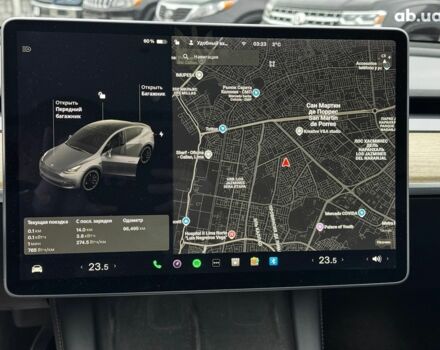 Серый Тесла Model Y, объемом двигателя 0 л и пробегом 98 тыс. км за 29490 $, фото 15 на Automoto.ua