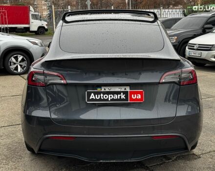 Серый Тесла Model Y, объемом двигателя 0 л и пробегом 98 тыс. км за 29490 $, фото 4 на Automoto.ua