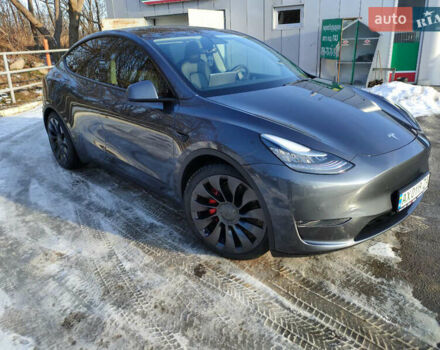 Сірий Тесла Model Y, об'ємом двигуна 0 л та пробігом 29 тис. км за 38400 $, фото 2 на Automoto.ua