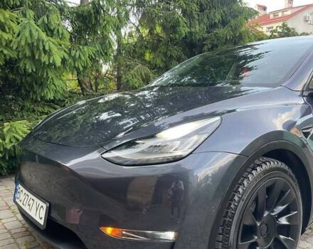 Серый Тесла Model Y, объемом двигателя 0 л и пробегом 83 тыс. км за 21499 $, фото 16 на Automoto.ua