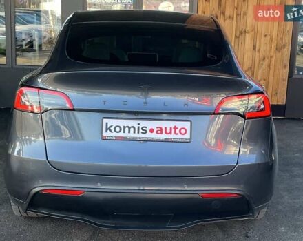 Серый Тесла Model Y, объемом двигателя 0 л и пробегом 81 тыс. км за 22099 $, фото 8 на Automoto.ua