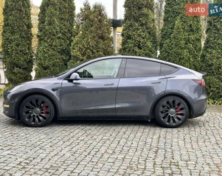Тесла Model Y 2020 у Києві на Automoto.ua Сірий Тесла Model Y, об'ємом двигуна 0 л та пробігом 95 тис. км за 22700 $, фото 3 на Automoto.ua