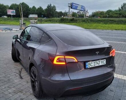 Серый Тесла Model Y, объемом двигателя 0 л и пробегом 83 тыс. км за 21499 $, фото 27 на Automoto.ua