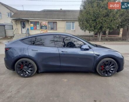 Серый Тесла Model Y, объемом двигателя 0 л и пробегом 48 тыс. км за 24900 $, фото 13 на Automoto.ua