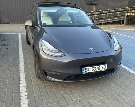 Серый Тесла Model Y, объемом двигателя 0 л и пробегом 51 тыс. км за 26000 $, фото 7 на Automoto.ua