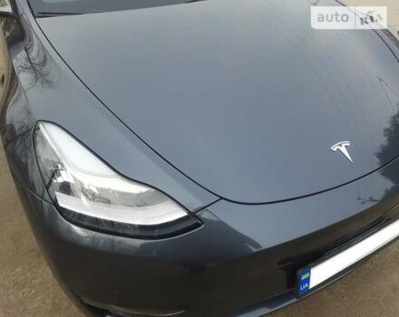 Серый Тесла Model Y, объемом двигателя 0 л и пробегом 48 тыс. км за 28500 $, фото 48 на Automoto.ua