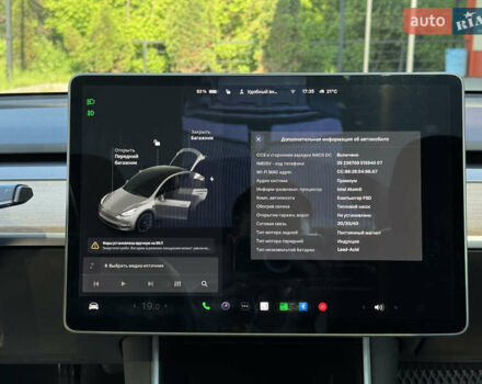 Серый Тесла Model Y, объемом двигателя 0 л и пробегом 104 тыс. км за 22500 $, фото 47 на Automoto.ua