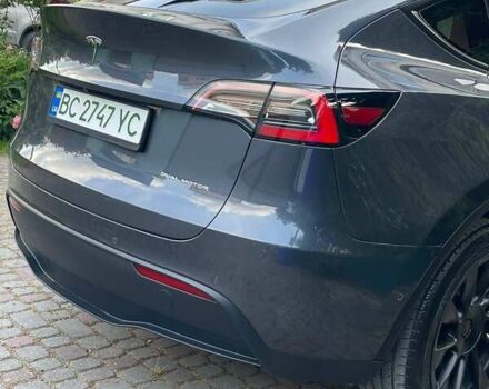 Серый Тесла Model Y, объемом двигателя 0 л и пробегом 83 тыс. км за 21499 $, фото 2 на Automoto.ua