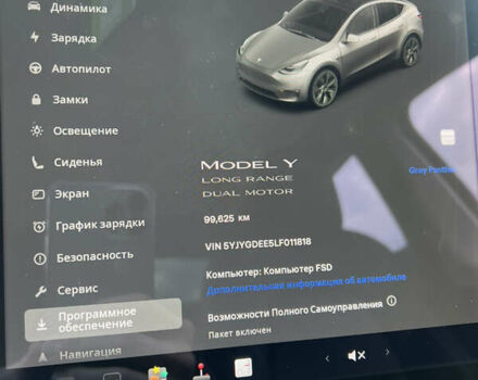 Серый Тесла Model Y, объемом двигателя 0 л и пробегом 99 тыс. км за 22300 $, фото 14 на Automoto.ua