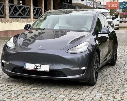 Тесла Model Y 2020 у Києві на Automoto.ua Сірий Тесла Model Y, об'ємом двигуна 0 л та пробігом 95 тис. км за 22700 $, фото 14 на Automoto.ua