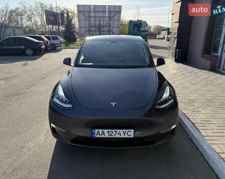 Серый Тесла Model Y, объемом двигателя 0 л и пробегом 59 тыс. км за 22300 $, фото 16 на Automoto.ua