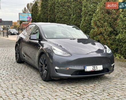 Тесла Model Y 2020 у Києві на Automoto.ua Сірий Тесла Model Y, об'ємом двигуна 0 л та пробігом 95 тис. км за 22700 $, фото 12 на Automoto.ua