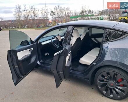 Серый Тесла Model Y, объемом двигателя 0 л и пробегом 100 тыс. км за 23500 $, фото 8 на Automoto.ua
