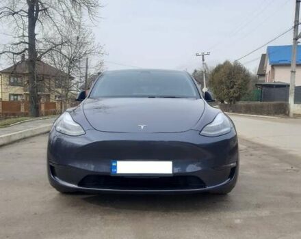 Серый Тесла Model Y, объемом двигателя 0 л и пробегом 48 тыс. км за 24900 $, фото 65 на Automoto.ua