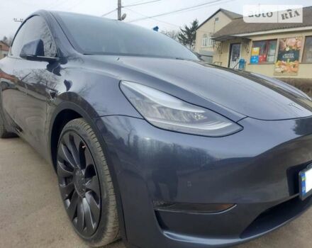 Сірий Тесла Model Y, об'ємом двигуна 0 л та пробігом 48 тис. км за 33500 $, фото 70 на Automoto.ua