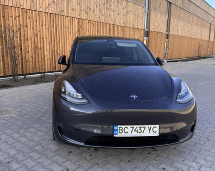 Серый Тесла Model Y, объемом двигателя 0 л и пробегом 84 тыс. км за 21500 $, фото 1 на Automoto.ua