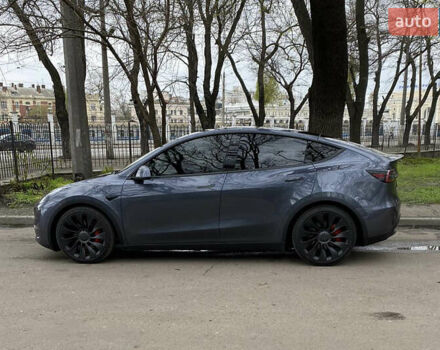 Серый Тесла Model Y, объемом двигателя 0 л и пробегом 90 тыс. км за 30000 $, фото 1 на Automoto.ua