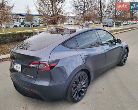 Серый Тесла Model Y, объемом двигателя 0 л и пробегом 100 тыс. км за 23500 $, фото 17 на Automoto.ua
