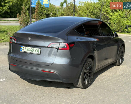 Серый Тесла Model Y, объемом двигателя 0 л и пробегом 104 тыс. км за 22500 $, фото 13 на Automoto.ua
