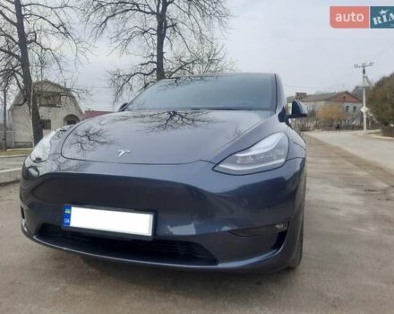 Серый Тесла Model Y, объемом двигателя 0 л и пробегом 48 тыс. км за 24900 $, фото 66 на Automoto.ua