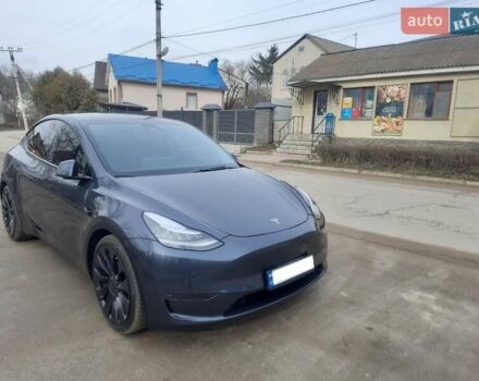 Серый Тесла Model Y, объемом двигателя 0 л и пробегом 48 тыс. км за 24900 $, фото 64 на Automoto.ua