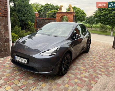 Серый Тесла Model Y, объемом двигателя 0 л и пробегом 41 тыс. км за 28500 $, фото 1 на Automoto.ua