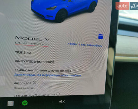 Сірий Тесла Model Y, об'ємом двигуна 0 л та пробігом 29 тис. км за 38400 $, фото 14 на Automoto.ua