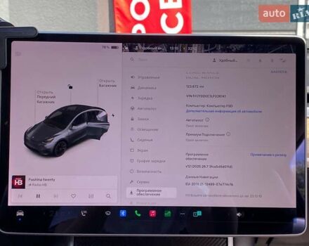 Серый Тесла Model Y, объемом двигателя 0 л и пробегом 123 тыс. км за 23999 $, фото 21 на Automoto.ua