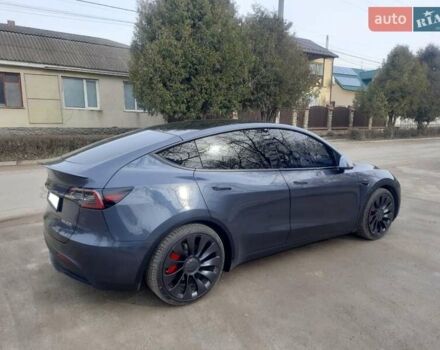 Серый Тесла Model Y, объемом двигателя 0 л и пробегом 48 тыс. км за 24900 $, фото 68 на Automoto.ua