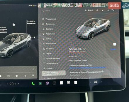 Серый Тесла Model Y, объемом двигателя 0 л и пробегом 51 тыс. км за 26000 $, фото 13 на Automoto.ua