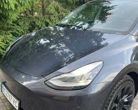 Серый Тесла Model Y, объемом двигателя 0 л и пробегом 83 тыс. км за 21499 $, фото 11 на Automoto.ua