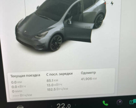 Серый Тесла Model Y, объемом двигателя 0 л и пробегом 41 тыс. км за 28500 $, фото 9 на Automoto.ua