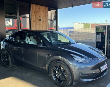 Серый Тесла Model Y, объемом двигателя 0 л и пробегом 81 тыс. км за 22099 $, фото 14 на Automoto.ua
