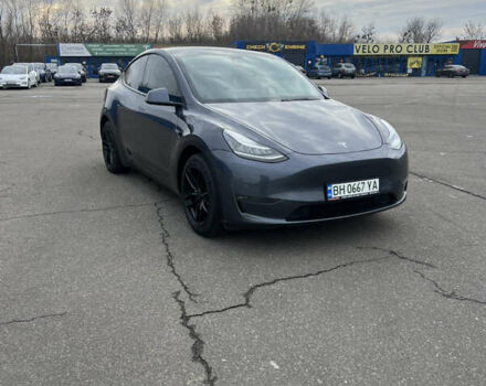 Серый Тесла Model Y, объемом двигателя 0 л и пробегом 99 тыс. км за 22300 $, фото 2 на Automoto.ua