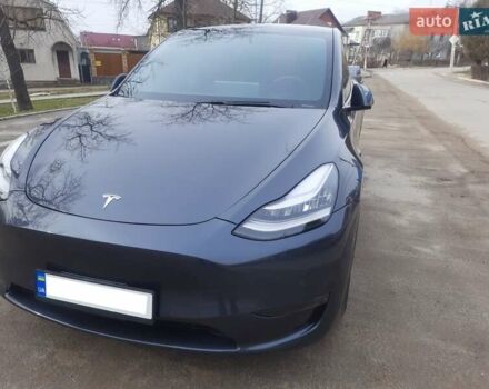 Серый Тесла Model Y, объемом двигателя 0 л и пробегом 48 тыс. км за 24900 $, фото 62 на Automoto.ua