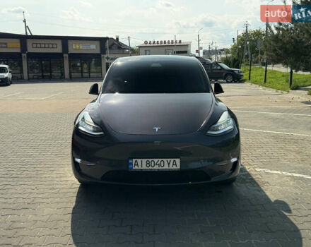 Серый Тесла Model Y, объемом двигателя 0 л и пробегом 104 тыс. км за 22500 $, фото 1 на Automoto.ua