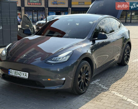 Серый Тесла Model Y, объемом двигателя 0 л и пробегом 104 тыс. км за 22500 $, фото 3 на Automoto.ua