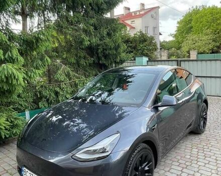 Серый Тесла Model Y, объемом двигателя 0 л и пробегом 83 тыс. км за 21499 $, фото 26 на Automoto.ua