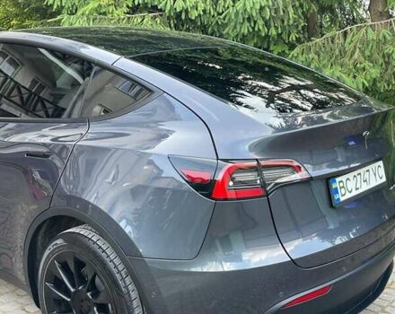 Серый Тесла Model Y, объемом двигателя 0 л и пробегом 83 тыс. км за 21499 $, фото 17 на Automoto.ua