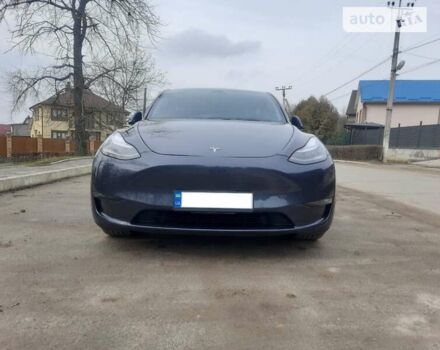 Серый Тесла Model Y, объемом двигателя 0 л и пробегом 48 тыс. км за 28500 $, фото 71 на Automoto.ua