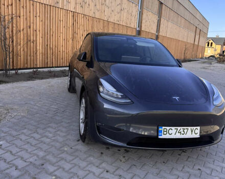 Серый Тесла Model Y, объемом двигателя 0 л и пробегом 84 тыс. км за 21500 $, фото 2 на Automoto.ua