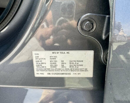 Сірий Тесла Model Y, об'ємом двигуна 0 л та пробігом 107 тис. км за 23600 $, фото 13 на Automoto.ua