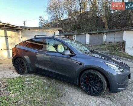 Серый Тесла Model Y, объемом двигателя 0 л и пробегом 51 тыс. км за 26000 $, фото 9 на Automoto.ua