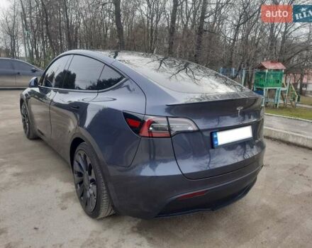 Серый Тесла Model Y, объемом двигателя 0 л и пробегом 48 тыс. км за 24900 $, фото 17 на Automoto.ua