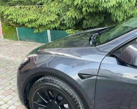 Серый Тесла Model Y, объемом двигателя 0 л и пробегом 83 тыс. км за 21499 $, фото 22 на Automoto.ua