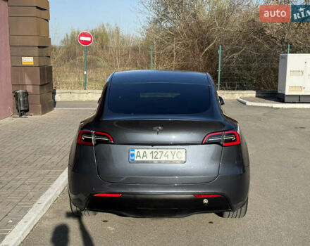 Серый Тесла Model Y, объемом двигателя 0 л и пробегом 59 тыс. км за 22300 $, фото 7 на Automoto.ua