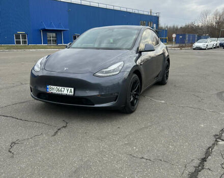 Серый Тесла Model Y, объемом двигателя 0 л и пробегом 99 тыс. км за 22300 $, фото 1 на Automoto.ua